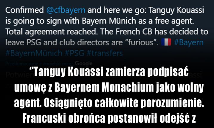 DOGADANE! Bayern ściąga młody talent z PSG!